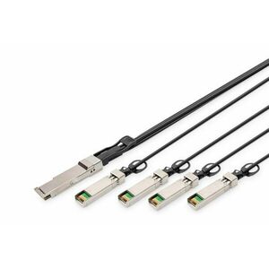 Digitus DN-81325 optický kabel 5 m SFP+ 4x QSFP+ Černá DN-81325 obraz