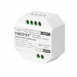 LED Solution Mi-Light MiBoxer SMART Spínač TUYA 230V WL-SW1 obraz