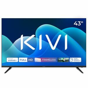 KIVI TV 43F730QB, 43" (108 cm), HD LED TV, AndroidTV, černý obraz