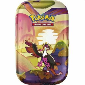 Kartová hra Pokémon TCG: Scarlet & Violet Shrouded Fable Mini Tin Fezandipiti (Pokémon) obraz