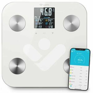 TrueLife FitScale W6 BT, osobná diagnostická váha, bílá obraz