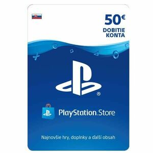 PlayStation Store - dárkový poukaz 50€ obraz