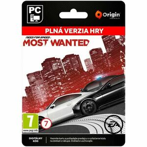 Need for Speed: Most Wanted[Origin] obraz