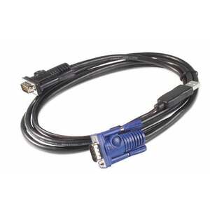 APC KVM USB Cable - 25 ft (7.6 m) KVM kabel Černá 7, 6 m AP5261 obraz