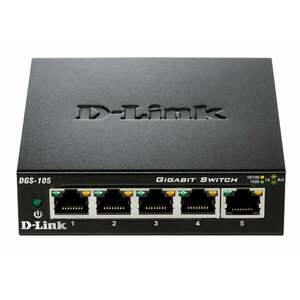 D-Link DGS-105 Nespravované L2 Gigabit Ethernet (10/100/1000) DGS-105 obraz