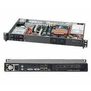 Supermicro SuperChassis 510T-203B Skříň Černá 200 W CSE-510T-203B obraz