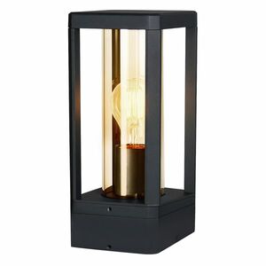 Candellux Černé fasádní svítidlo Cissus pro žárovku 1x E27 IP54 51-32454 obraz