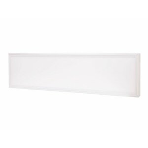 LED Solution Bílý přisazený LED panel s rámečkem 30 x 120cm 36W UGR Barva světla: Teplá bílá SRPL30X120-36WH-BL-UGR/3_191276 obraz