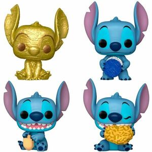 POP! 4-Pack: Disney Stitch Happy Hanukkah (Pocket POP!) obraz