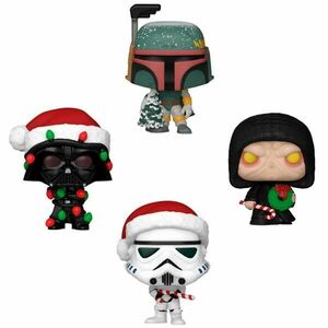 POP! 4-Pack: Tree Holiday Star Wars (Pocket POP!) obraz