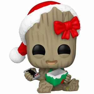 POP!: Groot with Present (Marvel) obraz