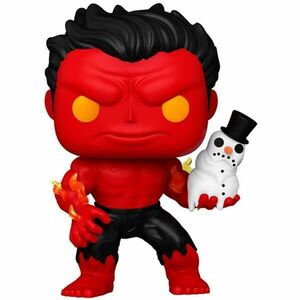 POP!: Red Hulk with Snowman (Marvel) obraz