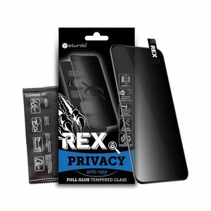 Sturdo Rex Ochranné tvrzené sklo pro Apple iPhone 14 Plus privacy, černé obraz