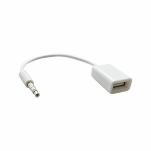 Redukcia 3, 5 mm AUX na USB samicu (E) obraz