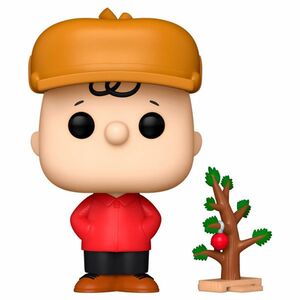 POP! TV: Charlie Brown with Tree (Peanuts) obraz