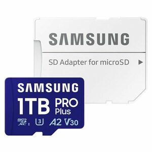 Samsung PRO Plus 1024 GB microSDXC, SD adaptér obraz