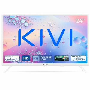 KIVI TV 24H760QW, 24" (61 cm), HD LED TV, AndroidTV, bílý obraz