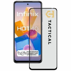 Tactical Ochranné sklo Shield 5D pro Infinix Hot 40i, černé obraz