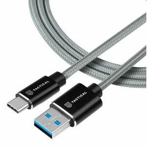 Tactical kevlarový USB-A/USB-C kabel, 1m obraz