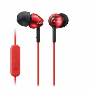 Sony MDR-EX110AP s handsfree, red obraz