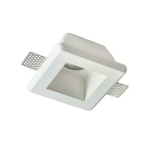 ACA Lighting Gypsum zapuštěné bodové sádrové svítidlo G90011C obraz