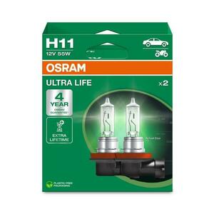 OSRAM H11 12V 55W PGJ19-2 ULTRA LIFE 4 roky záruka HCB 2ks 64211ULT-2HB obraz