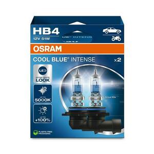 OSRAM HB4 12V 51W P22d Cool Blue INTENSE NextGen. 5000K +100% Duo 2ks 9006CBN-2HB obraz