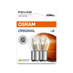 OSRAM P21/4W 12V 21/4W BAZ15d 2ks blistr 7225-2BL obraz