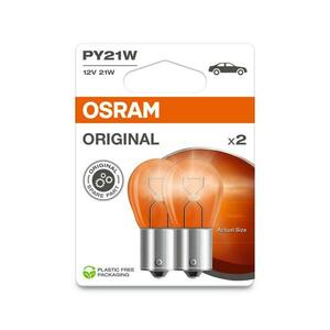 OSRAM PY21W 12V 21W BAU15s blistr 2ks 7507-2BL obraz