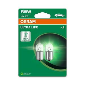 OSRAM R5W 12V 5W BA15s ULTRA LIFE 2ks blistr 5007ULT-2BL obraz