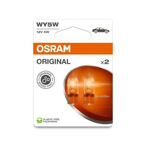 OSRAM WY5W 12V 5W W2.1x9.5d 2ks blistr 2827NA-2BL obraz