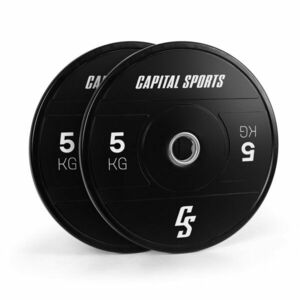 Capital Sports Elongata 2020, kotouče, 2 x 5 kg, tvrdá guma, 50, 4 mm obraz