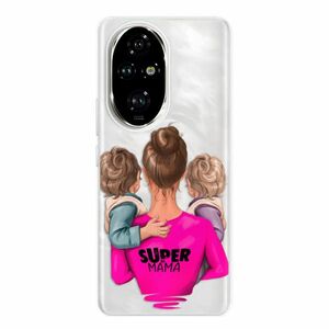 Odolné silikonové pouzdro iSaprio - Super Mama - Two Boys - Honor 200 Pro obraz