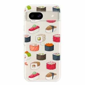 Odolné silikonové pouzdro iSaprio - Sushi Pattern - Google Pixel 8a obraz