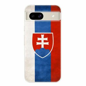 Odolné silikonové pouzdro iSaprio - Slovakia Flag - Google Pixel 8a obraz