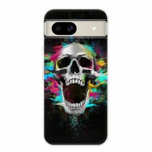 Odolné silikonové pouzdro iSaprio - Skull in Colors - Google Pixel 8a obraz