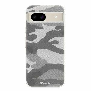 Odolné silikonové pouzdro iSaprio - Gray Camuflage 02 - Google Pixel 8a obraz