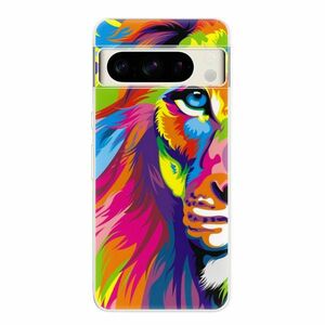 Odolné silikonové pouzdro iSaprio - Rainbow Lion - Google Pixel 8 Pro obraz