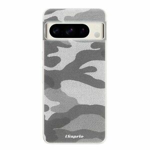 Odolné silikonové pouzdro iSaprio - Gray Camuflage 02 - Google Pixel 8 Pro obraz