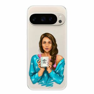 Odolné silikonové pouzdro iSaprio - Coffe Now - Brunette - Google Pixel 9 / 9 Pro obraz