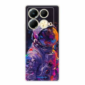 Odolné silikonové pouzdro iSaprio - Neon Astronaut - Infinix Note 40 obraz