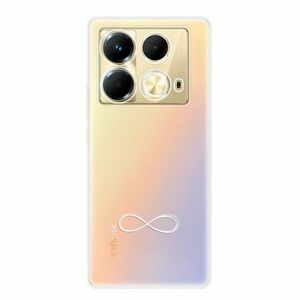 Odolné silikonové pouzdro iSaprio - čiré - Infinity - Infinix Note 40 obraz