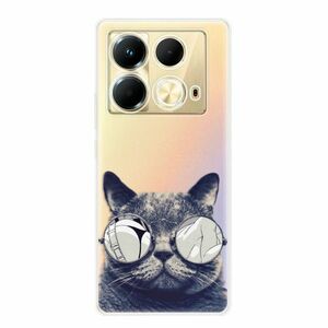 Odolné silikonové pouzdro iSaprio - Crazy Cat 01 - Infinix Note 40 obraz