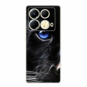 Odolné silikonové pouzdro iSaprio - Black Puma - Infinix Note 40 obraz