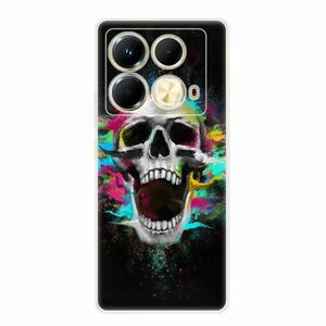 Odolné silikonové pouzdro iSaprio - Skull in Colors - Infinix Note 40 obraz