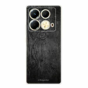 Odolné silikonové pouzdro iSaprio - Black Wood 13 - Infinix Note 40 obraz