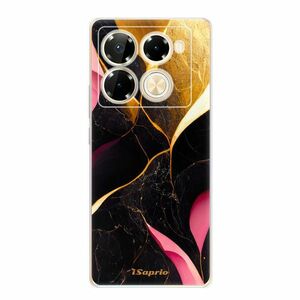 Odolné silikonové pouzdro iSaprio - Gold Pink Marble - Infinix Note 40 PRO / Note 40 PRO+ 5G obraz