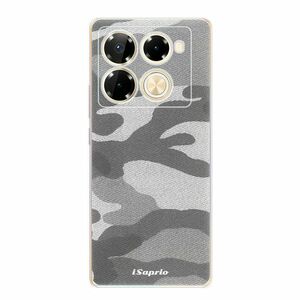 Odolné silikonové pouzdro iSaprio - Gray Camuflage 02 - Infinix Note 40 PRO / Note 40 PRO+ 5G obraz