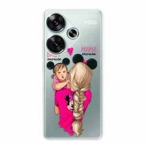 Odolné silikonové pouzdro iSaprio - Mama Mouse Blond and Girl - Poco F6 obraz