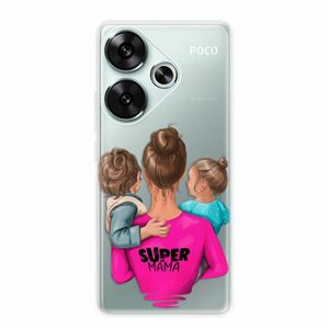 Odolné silikonové pouzdro iSaprio - Super Mama - Boy and Girl - Poco F6 obraz